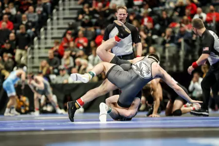 Mizzou Wrestling 165lbs Keegan O’Toole
NCAA Division 1 Wrestling Championships at Little Caesar’s Arena in Detroit, MI. on Friday, March 18, 2022.
Mikayla Schmidt/Mizzou Athletics