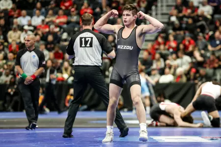 Mizzou Wrestling 165lbs Keegan O’Toole
NCAA Division 1 Wrestling Championships at Little Caesar’s Arena in Detroit, MI. on Friday, March 18, 2022.
Mikayla Schmidt/Mizzou Athletics