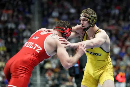 Mizzou Wrestling 197lbs Rocky Elam
NCAA Division 1 Wrestling Championships at Little Caesar’s Arena in Detroit, MI. on Friday, March 18, 2022.
Mikayla Schmidt/Mizzou Athletics