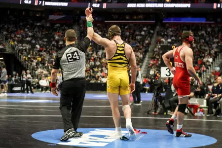 Mizzou Wrestling 197lbs Rocky Elam
NCAA Division 1 Wrestling Championships at Little Caesar’s Arena in Detroit, MI. on Friday, March 18, 2022.
Mikayla Schmidt/Mizzou Athletics