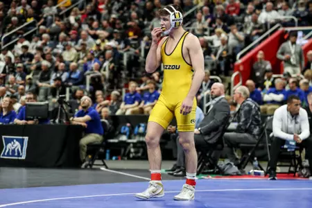 Mizzou Wrestling 165lbs Keegan O’Toole
NCAA Division 1 Wrestling Championships at Little Caesar’s Arena in Detroit, MI. on Friday, March 18, 2022.
Mikayla Schmidt/Mizzou Athletics