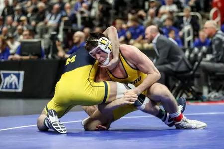 Mizzou Wrestling 165lbs Keegan O’Toole
NCAA Division 1 Wrestling Championships at Little Caesar’s Arena in Detroit, MI. on Friday, March 18, 2022.
Mikayla Schmidt/Mizzou Athletics