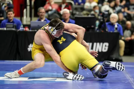 Mizzou Wrestling 165lbs Keegan O’Toole
NCAA Division 1 Wrestling Championships at Little Caesar’s Arena in Detroit, MI. on Friday, March 18, 2022.
Mikayla Schmidt/Mizzou Athletics