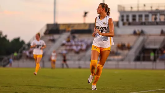 Mizzou Soccer vs University of Nebraska Omaha in Audrey J. Walton Stadium on August 24, 2023