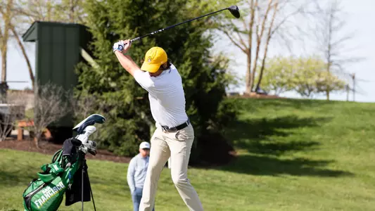 Mizzou Men's Golf competes during day one of the Tiger Intercollegiate Tournament at Old Hawthorne on Monday, April 8, 2024 in Columbia Missouri.