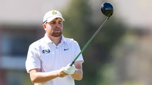 Mizzou Men's Golf competes during day one of the Tiger Intercollegiate Tournament at Old Hawthorne on Monday, April 8, 2024 in Columbia Missouri.