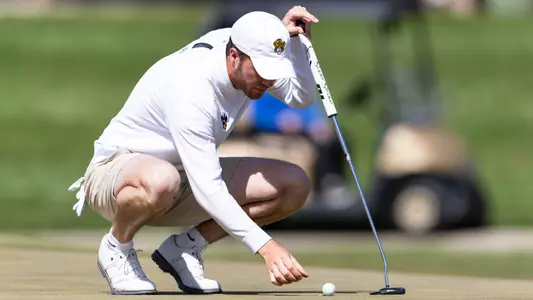 Mizzou Men's Golf competes during day one of the Tiger Intercollegiate Tournament at Old Hawthorne on Monday, April 8, 2024 in Columbia Missouri.