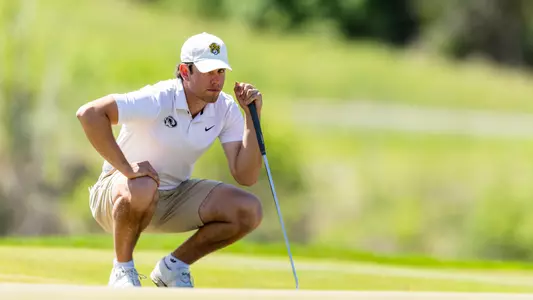 Mizzou Men's Golf competes during day one of the Tiger Intercollegiate Tournament at Old Hawthorne on Monday, April 8, 2024 in Columbia Missouri.