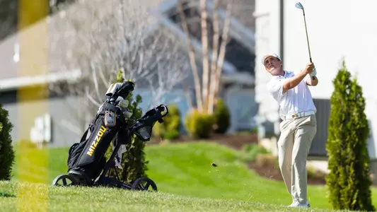 Mizzou Men's Golf competes during day one of the Tiger Intercollegiate Tournament at Old Hawthorne on Monday, April 8, 2024 in Columbia Missouri.