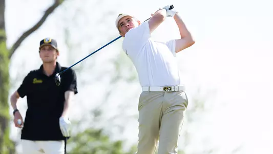 Mizzou Men's Golf competes during day one of the Tiger Intercollegiate Tournament at Old Hawthorne on Monday, April 8, 2024 in Columbia Missouri.