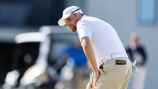 Mizzou Men's Golf competes during day one of the Tiger Intercollegiate Tournament at Old Hawthorne on Monday, April 8, 2024 in Columbia Missouri.