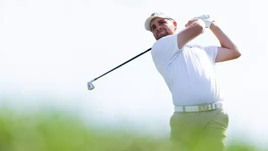 Mizzou Men's Golf competes during day one of the Tiger Intercollegiate Tournament at Old Hawthorne on Monday, April 8, 2024 in Columbia Missouri.
