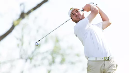 Mizzou Men's Golf competes during day one of the Tiger Intercollegiate Tournament at Old Hawthorne on Monday, April 8, 2024 in Columbia Missouri.
