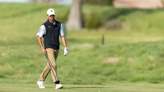 Mizzou Men's Golf competes during day one of the Tiger Intercollegiate Tournament at Old Hawthorne on Monday, April 8, 2024 in Columbia Missouri.