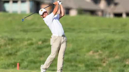 Mizzou Men's Golf competes during day one of the Tiger Intercollegiate Tournament at Old Hawthorne on Monday, April 8, 2024 in Columbia Missouri.