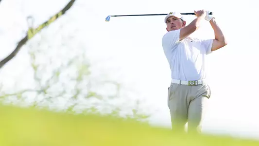 Mizzou Men's Golf competes during day one of the Tiger Intercollegiate Tournament at Old Hawthorne on Monday, April 8, 2024 in Columbia Missouri.