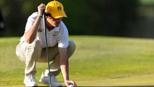Mizzou Men's Golf competes during day one of the Tiger Intercollegiate Tournament at Old Hawthorne on Monday, April 8, 2024 in Columbia Missouri.