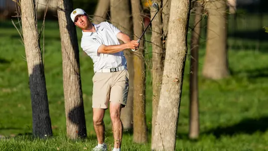 Mizzou Men's Golf competes during day one of the Tiger Intercollegiate Tournament at Old Hawthorne on Monday, April 8, 2024 in Columbia Missouri.