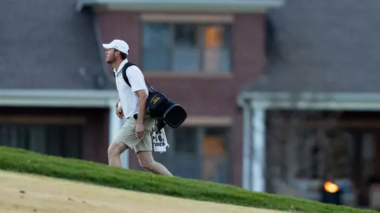 Mizzou Men's Golf competes during day one of the Tiger Intercollegiate Tournament at Old Hawthorne on Monday, April 8, 2024 in Columbia Missouri.