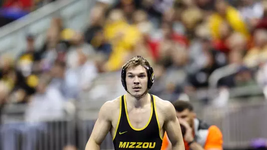during session 1 of the 2024 NCAA Division 1 Wrestling Championships on Thursday, March 21, 2024 at T-Mobile Center in Kansas City, Missouri.