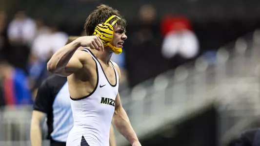 during session 3 of the 2024 NCAA Division 1 Wrestling Championships on Friday, March 22, 2024 at T-Mobile Center in Kansas City, Missouri.