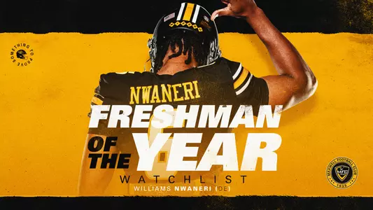 University of Missouri freshman defensive end Williams Nwaneri has been named to the Shaun Alexander Freshman of the Year watch list, the Maxwell Football Club announced on Thursday.