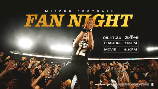 Mizzou Football Fan Night