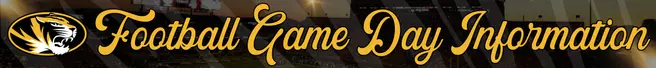 Mizzou Football Gameday Information