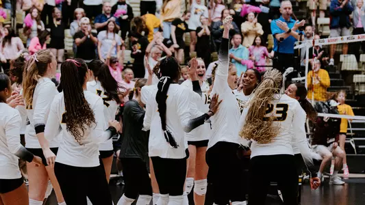 Mizzou celebrates during win against Ole Miss