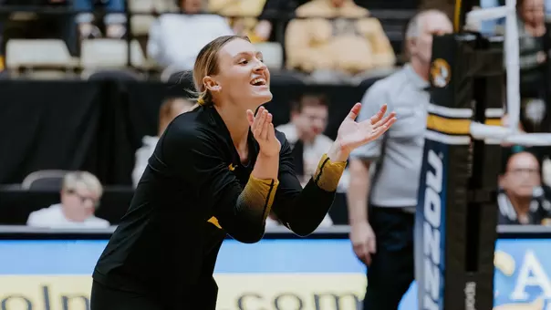 Maya Sands Celebrates against South Carolina
