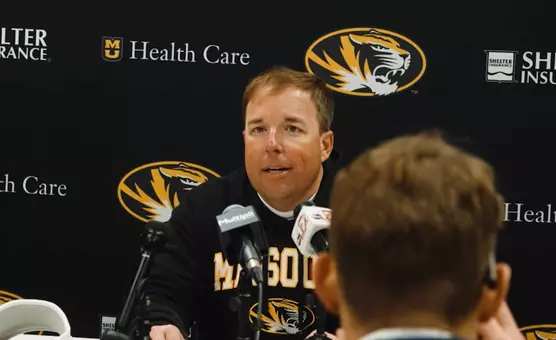 Drinkwitz press conference at Arkansas, Nov. 29, 2025