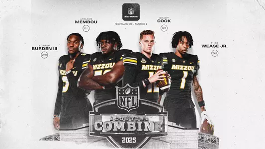 Four University of Missouri football student-athletes have been invited to participate in the 2025 NFL Scouting Combine, set for February 27 – March 2 in Indianapolis, Ind.