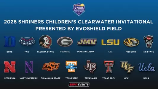 2026 ESPN Clearwater Invitational SB Tournament Banner
