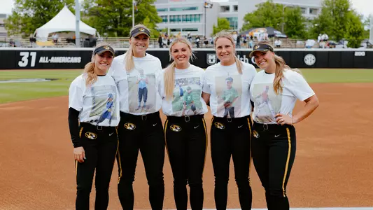 Mizzou Softball Seniors 2025