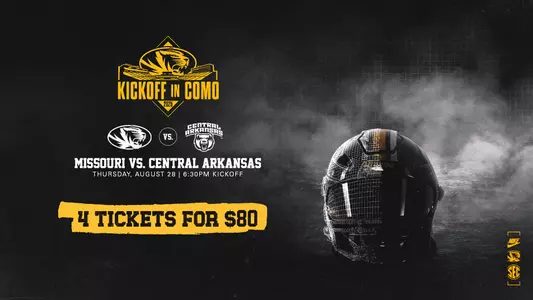 With the Mizzou football season opener less than three months away, the Tigers announced a special ticket deal for “Kickoff in Como”.