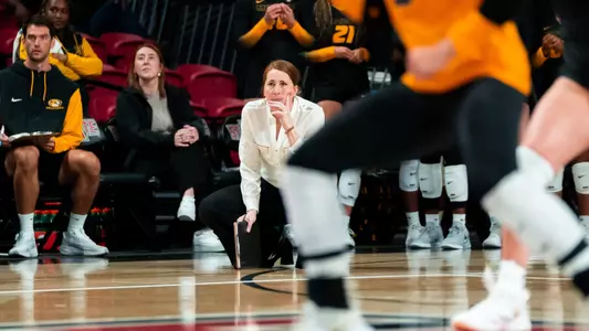 Dawn Sullivan Coaching Against Arkansas State in Jonesboro, Ark.
