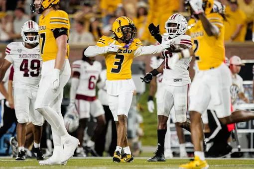 Mizzou defeated UMass, 42-6, in its 114th annual Homecoming game on Sept. 27, 2025.