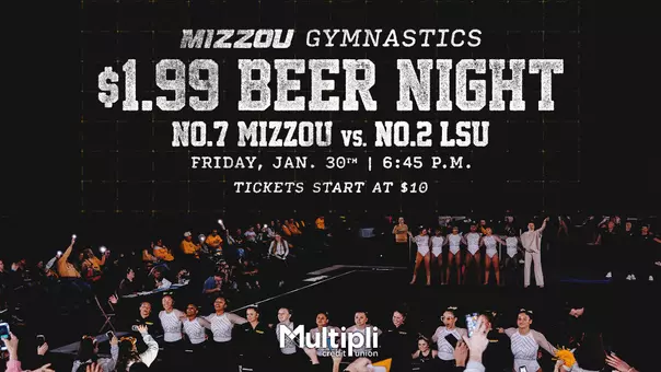 Gymnastics $1.99 Beer Night vs. LSU