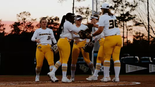 Mizzou goes in for a mound visit against UCF on Feb. 11