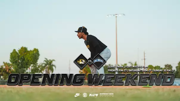 Mizzou Baseball Opening Weekend 2026