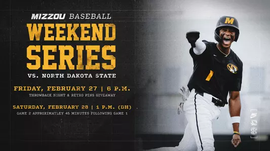 Weekend Series vs. NDSU, Feb. 27-28, 2026