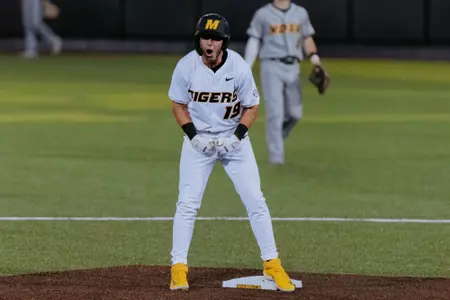 Blaize Ward, 3-for-4 day vs. NDSU, Feb. 27, 2026