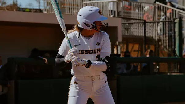 Abby Carr On Deck against South Alabama