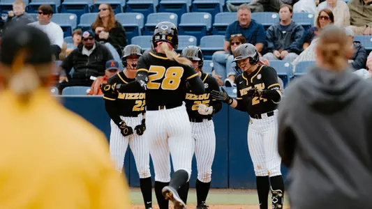Freshman Abby Carr hits a home run to give the Tigers the lead in win over Auburn