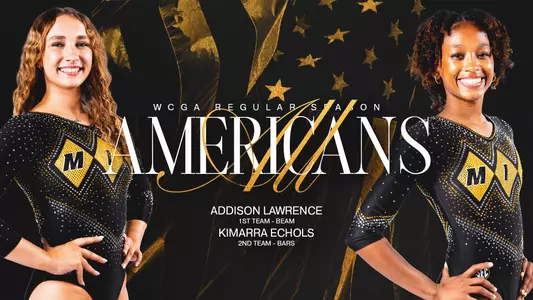 Mizzou's Addison Lawrence and Kimarra Echols named 2026 WCGA Regular Season All Americans.