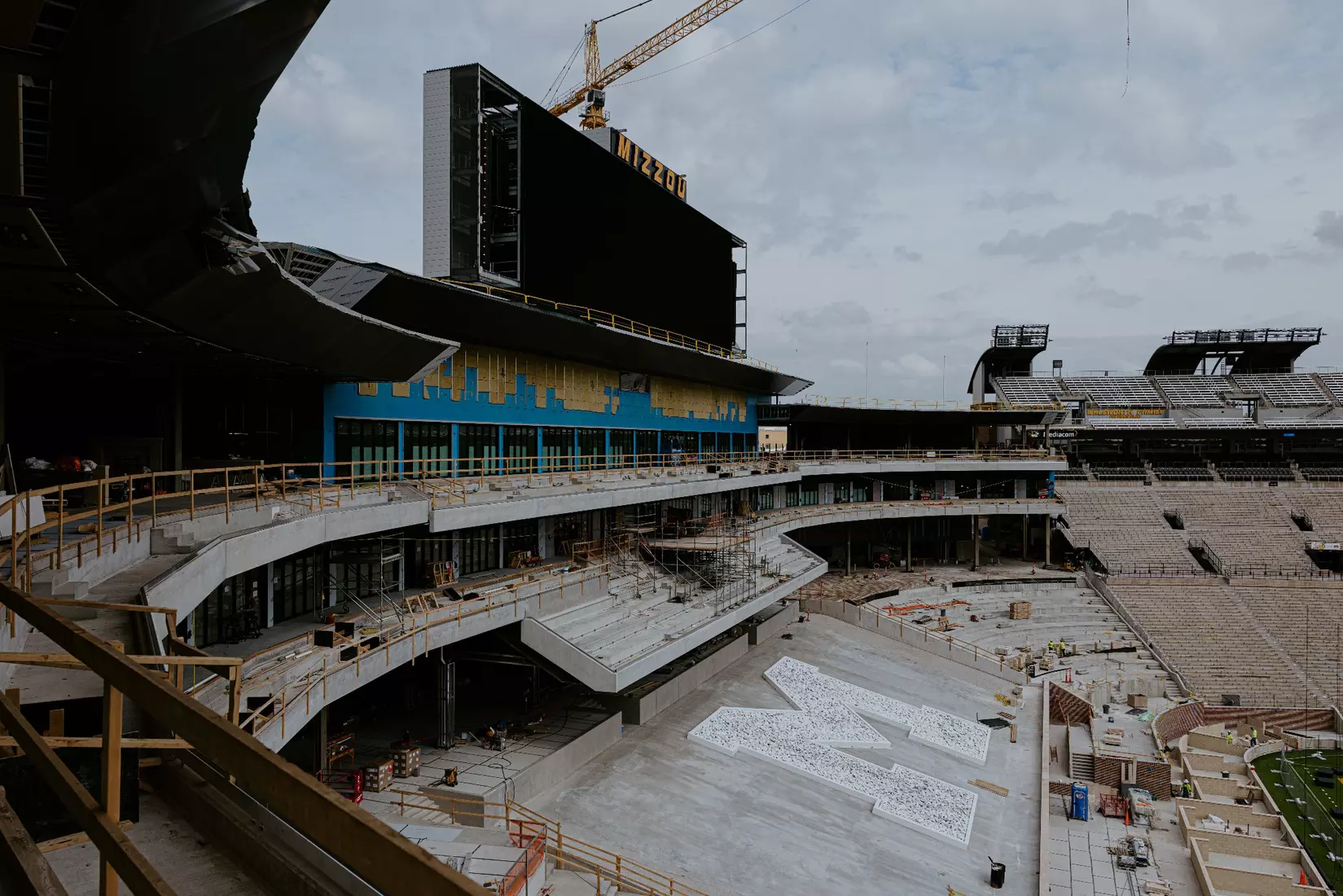 View of the MSCP from the West.