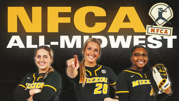 NFCA All-Midwest Abby Carr, Cierra Harrison & Stefania Abruscato