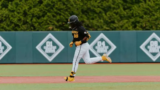 Donovan Jordan rounds the bases on his home run at No. 5 Georgia, May 2, 2026