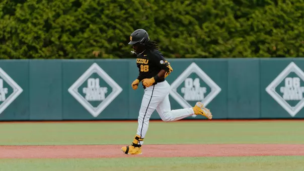 Donovan Jordan rounds the bases on his home run at No. 5 Georgia, May 2, 2026