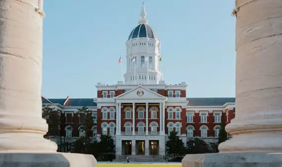 Mizzou Administration Building and Columns